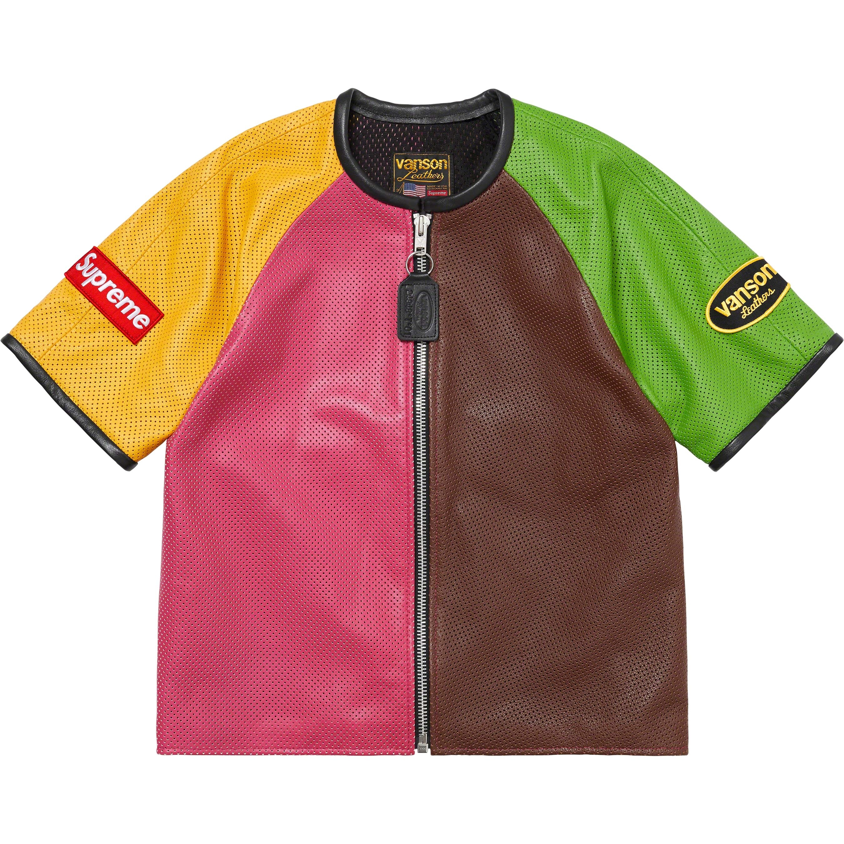 Supreme®/Vanson Leathers® S/S Racing Jacket view 2